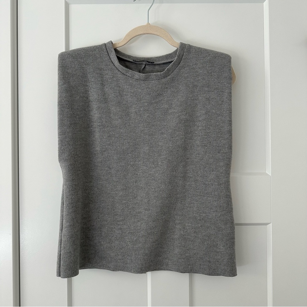 Zara Soft Feel Shoulder Pad Top